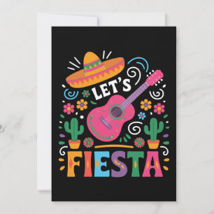 Invitation Fiesta - Style Fête Mexicaine
