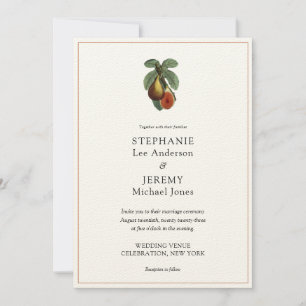 Invitation Fig Fruit Vintage esthétique