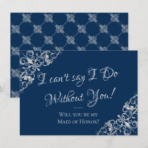 Invitation Filigree Art déco   Je Ne Peux Pas Dire Que Je Le 