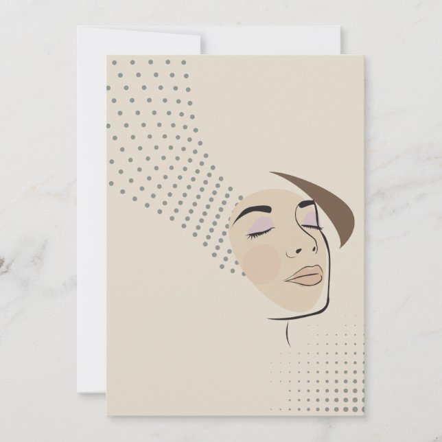 Invitation fille (Devant)