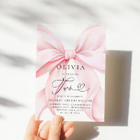 Fille au Nœud Rose Deuxième Anniversaire