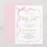 Fille Baby shower de la ceinture rose