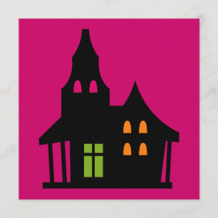 Invitation Fille blonde de sorcière d'anniversaire de