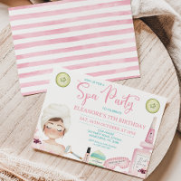 Fille Produits de beauté Spa fête Anniversaire Inv
