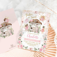 Fille Rose Gold Fairy Garden fête d'anniversaire