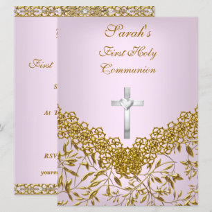 Invitation Filles du Premier Parti Communion