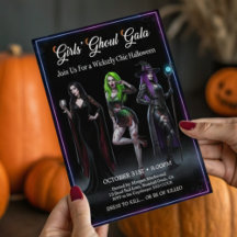 Filles Night Out Danser Monster Halloween Party
