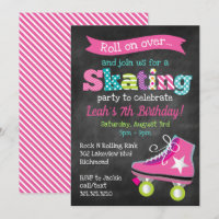 Filles Patinage à rouleaux Fête d'anniversaire - T