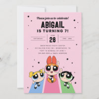Filles Powerpuff Anniversaire - Rose