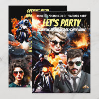 Film thème méchants héros action aventure