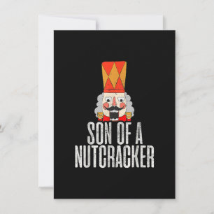 Invitation Fils D'Un Casse-Noix Drôle Noël Deez Nuts Noël Noë
