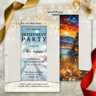 Invitation Fin de l'année Fête de la retraite