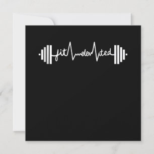 Invitation Fitness Fitness Fitness Barbell