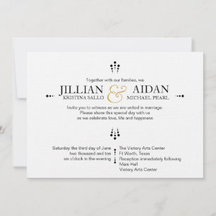INVITATION FLAIR VINTAGE