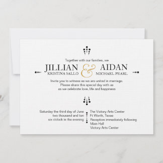 INVITATION FLAIR VINTAGE