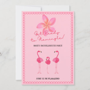 Invitation Flamingle Bachelorette Party