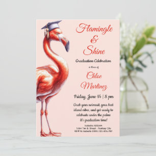 Invitation Flamingle & Célébrez ! Fête de fin d'études au fla