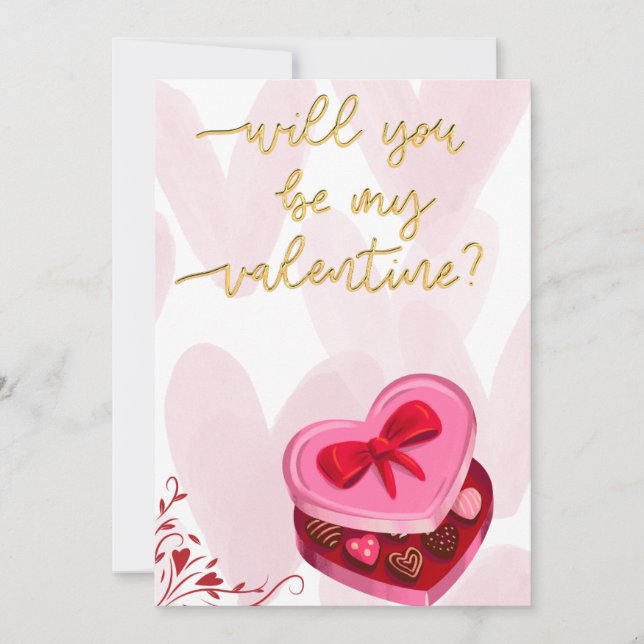 Invitation Flat Invitation, Size: 5" x 7", Paper: Signature M (Devant)