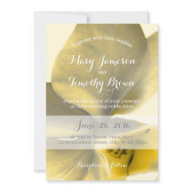 Fleur artistique dans les tons jaunes - Mariage