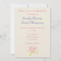 Fleur de Lotus simple / Mariage de Lys d'eau