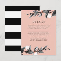 Fleur de lune | Détails du client mariage rose