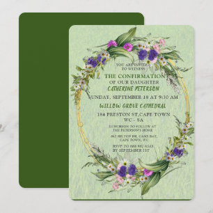 Invitation Fleur de printemps