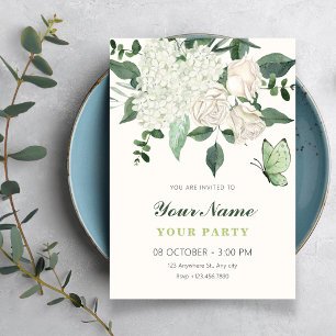Invitation Fleur élégant