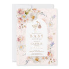 Fleur sauvage bébé en Fleur Baby shower fille