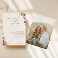 Fleur sauvage Boho | Photo beige Mariage tradition