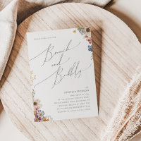 Fleur sauvage coloré | Brunch de jardin et bulle
