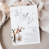 Fleur sauvage d'automne Boho | Nous Continuons À V