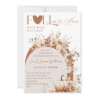 Fleur sauvage rustique Boho Fall Baby Girl Douche