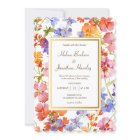 Fleur sauvage Rustique Boho Floral Élégant Mariage