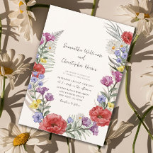 Fleur sauvage rustique Mariage ivoire beige
