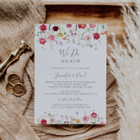 Fleur sauvage simple Nous Reprenons Vow Renewal