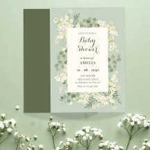 Fleuri vert pastel