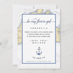 Invitation Fleuriste Mariage Marin   Martha's Vineyard
