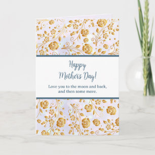 Invitation Fleurs Aquarelle Élégantes pour une Bonne Fête des