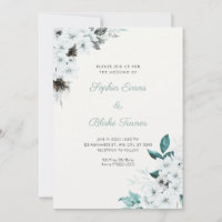 Fleurs Blanches Rustiques Mariage Bohème Blanc Cas