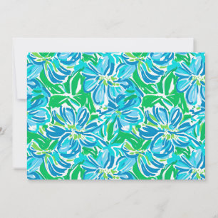 Invitation Fleurs Bleues Prépa