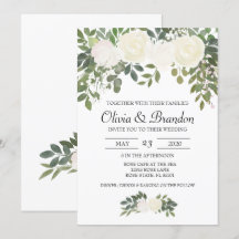 Fleurs d'aquarelle rose blanche