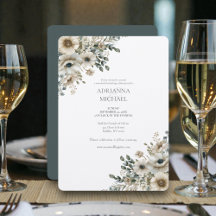 Fleurs de mariage à l'aquarelle
