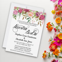 Fleurs de mariage espagnol Fuschia rose Nuestra Bo