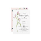 Fleurs de pois doux | Baby shower fille