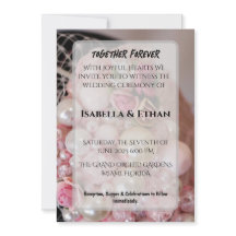 Fleurs en tissu et perles roses shabby chic vintag