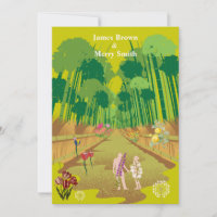 Fleurs forestières Voyage Adam et Eve Mariage