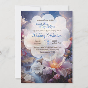 Invitation Fleurs mystiques du royaume surnaturel