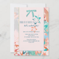 Invitation Fleurs sauvages