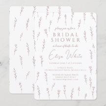 Fleurs Sauvages Dispersées Délicates Lavande Maria