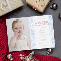 Flocon de neige d'hiver 1er anniversaire Onederlan